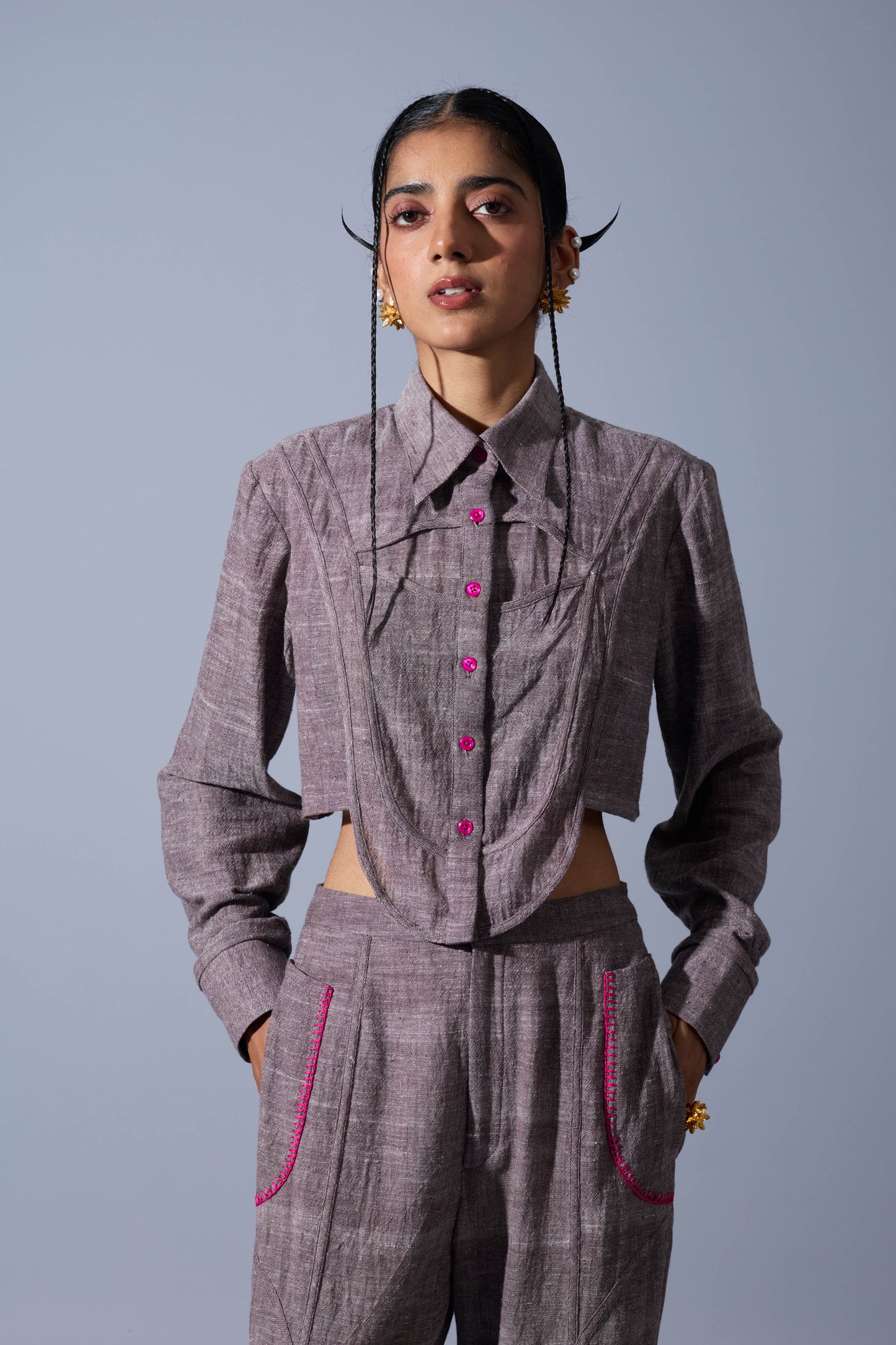 CROPPED CHAPEL SHIRT