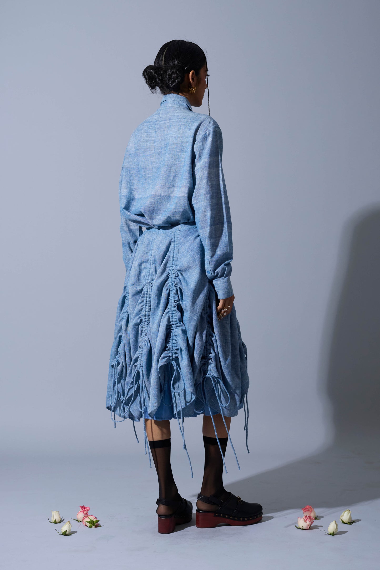 GATHERED SKIRT