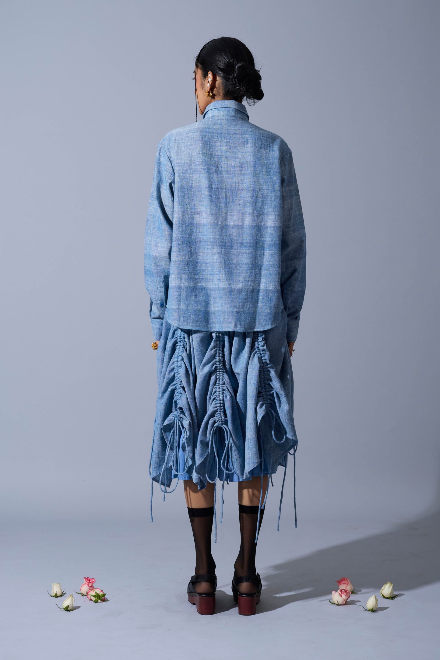 GATHERED SKIRT