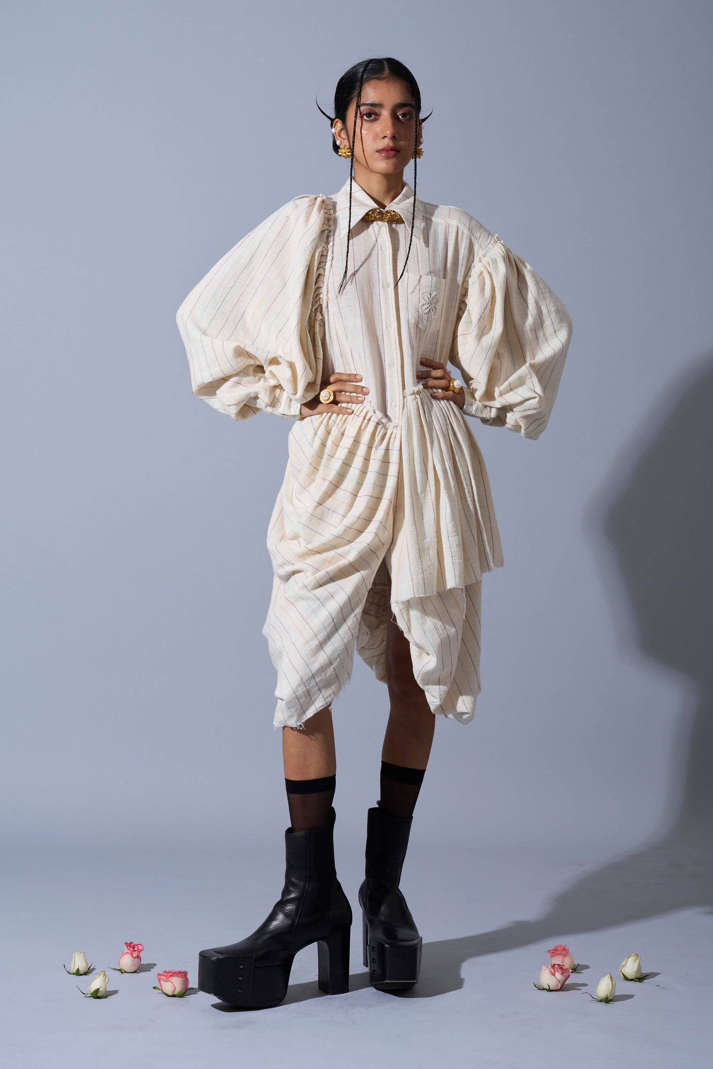 CSM DRESS IN LINEN