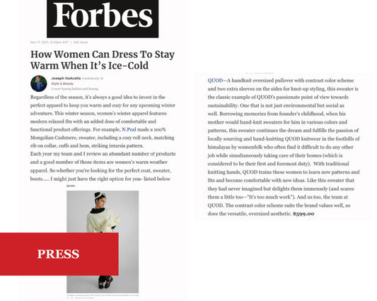 How women can dress to stay warm when it's ice-cold