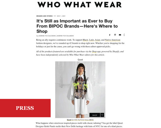 It's still as important as ever to buy from BIPOC brands