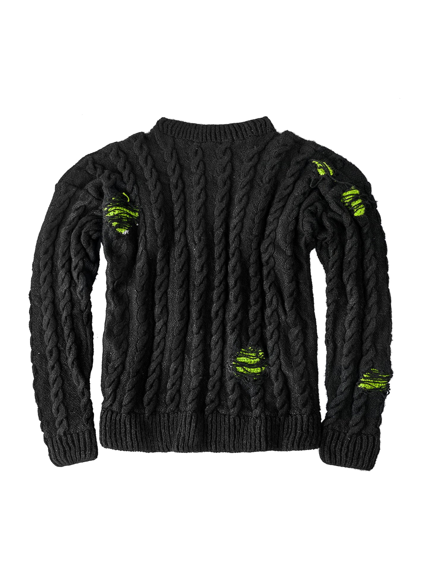 QUOD RIP PULLOVER BLACK - QUOD