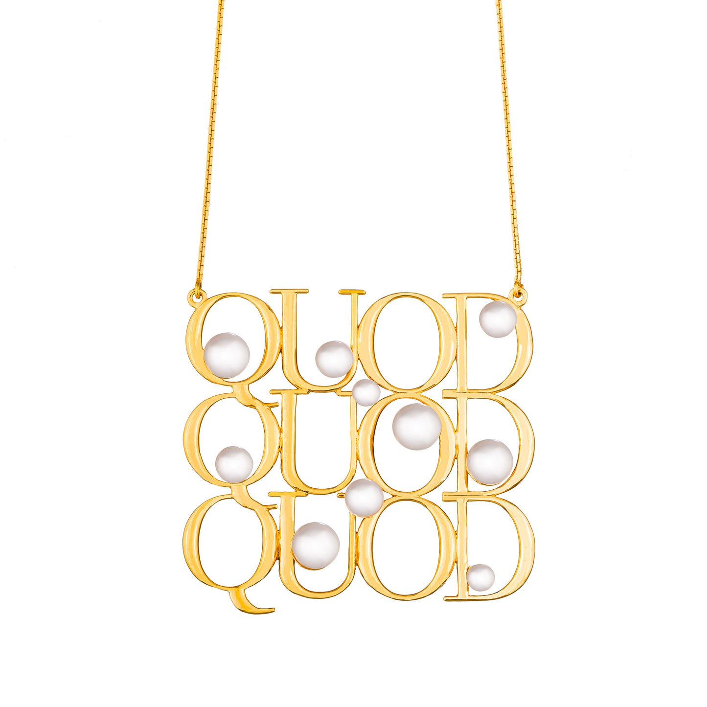 Triple QUOD Necklace - QUOD