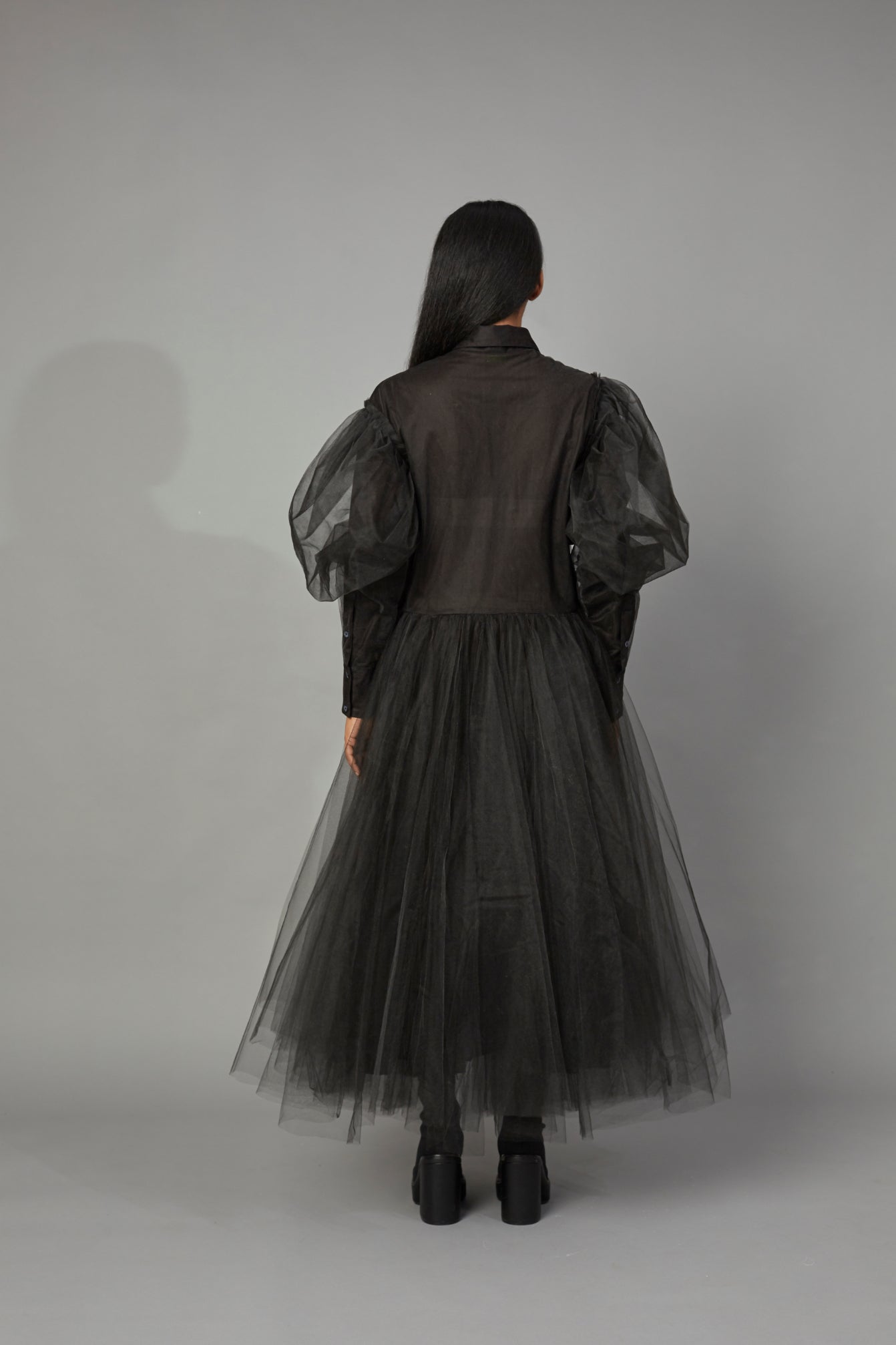 WOLF WING TULLE DRESS Ft. Anaita Shroff - QUOD