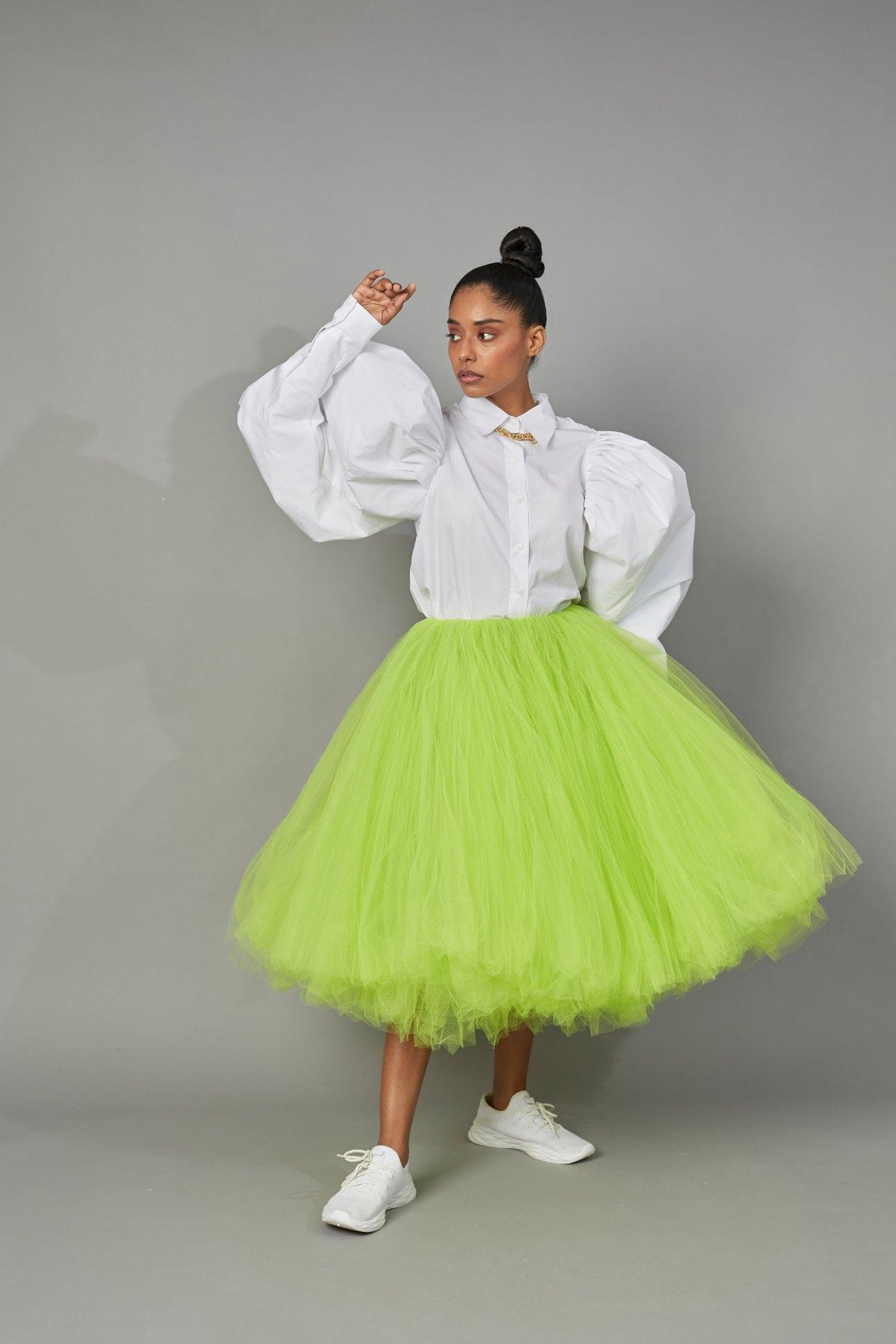 BOTTLE BRUSH TULLE SKIRT - QUOD