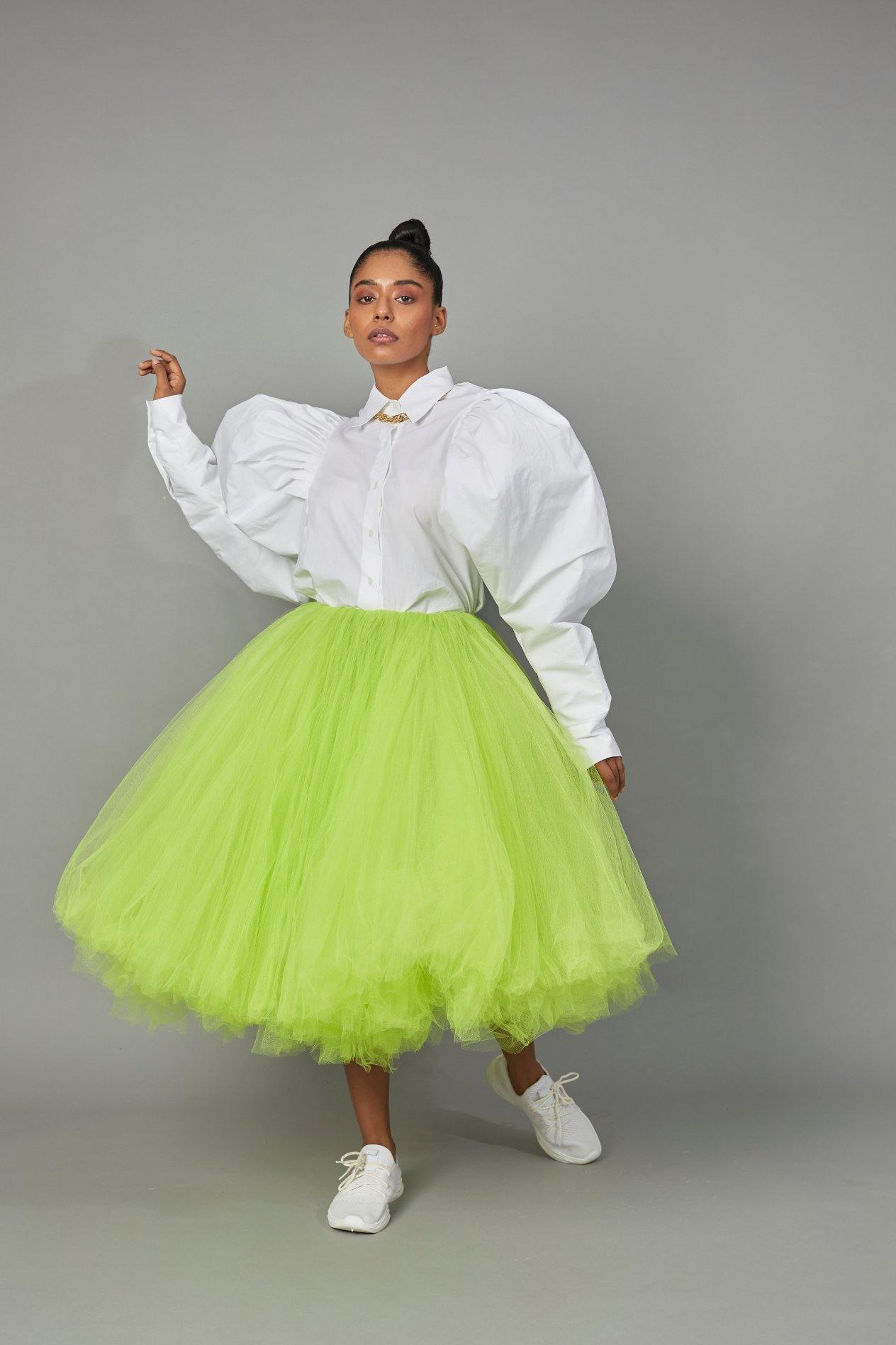 BOTTLE BRUSH TULLE SKIRT - QUOD