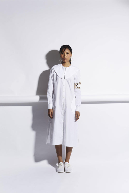 Back Girl Shirt Dress - QUOD