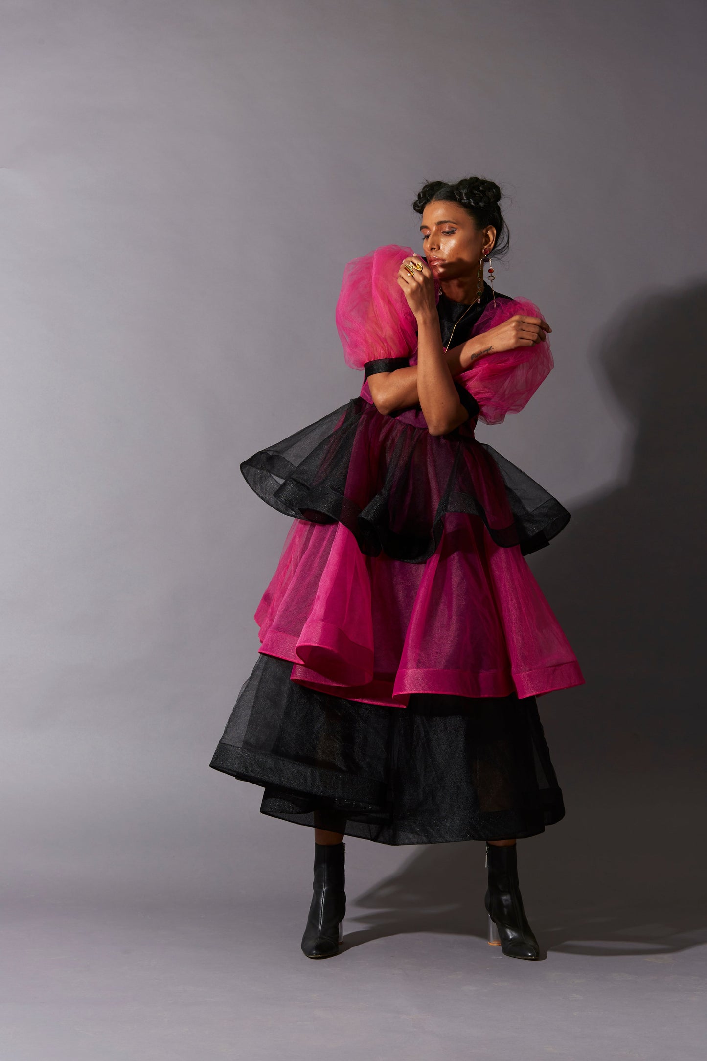 ABIGAIL SPENSER HU FT. QUOD Rainbow Dress