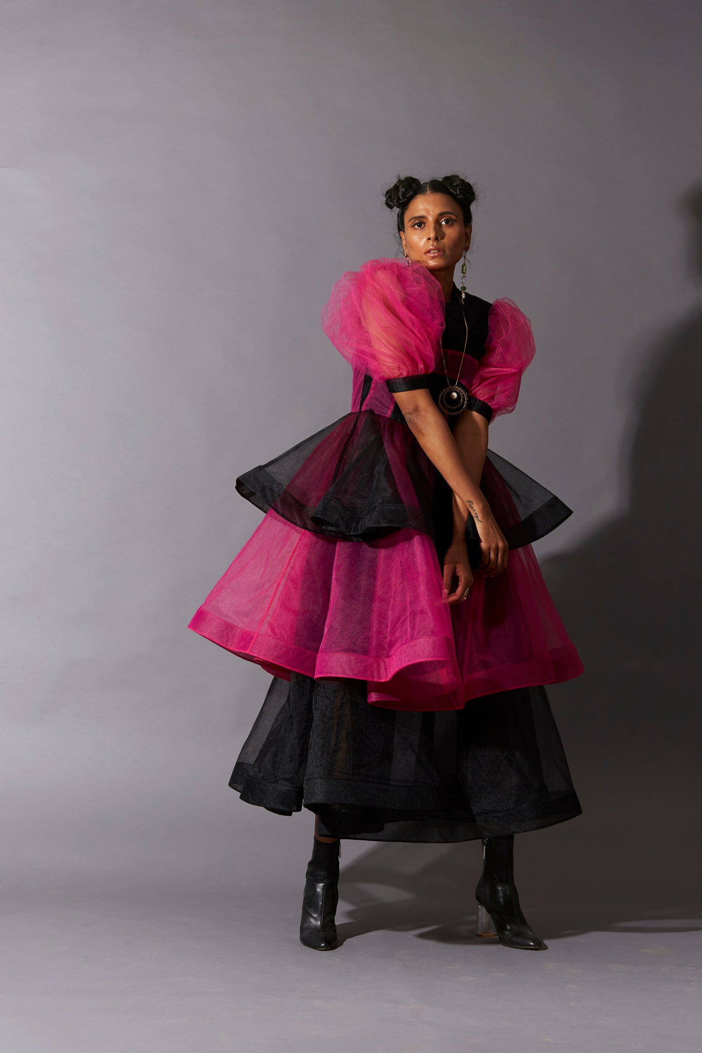 ABIGAIL SPENSER HU FT. QUOD Rainbow Dress
