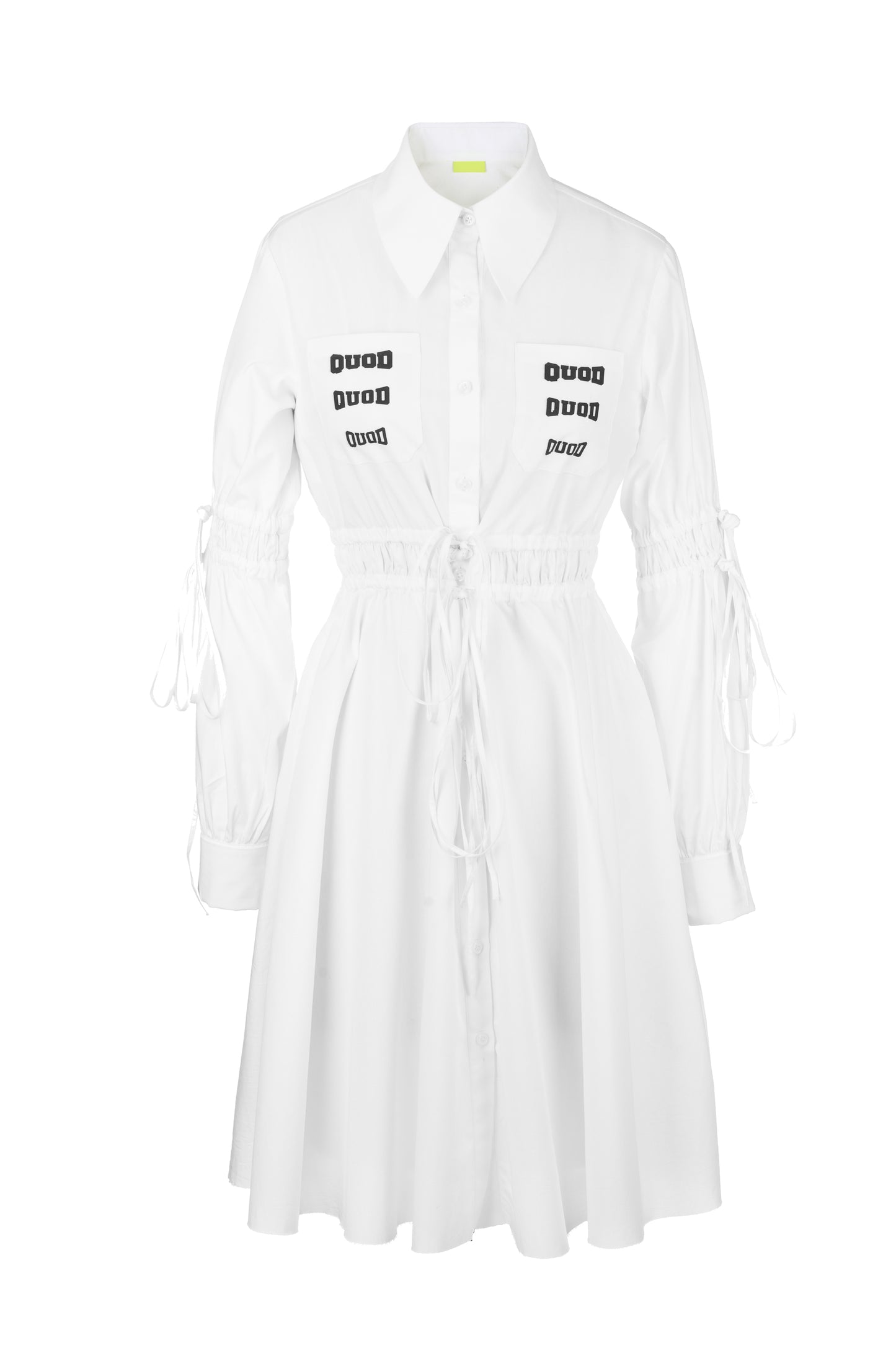 TRIPLE QUOD SHIRT DRESS