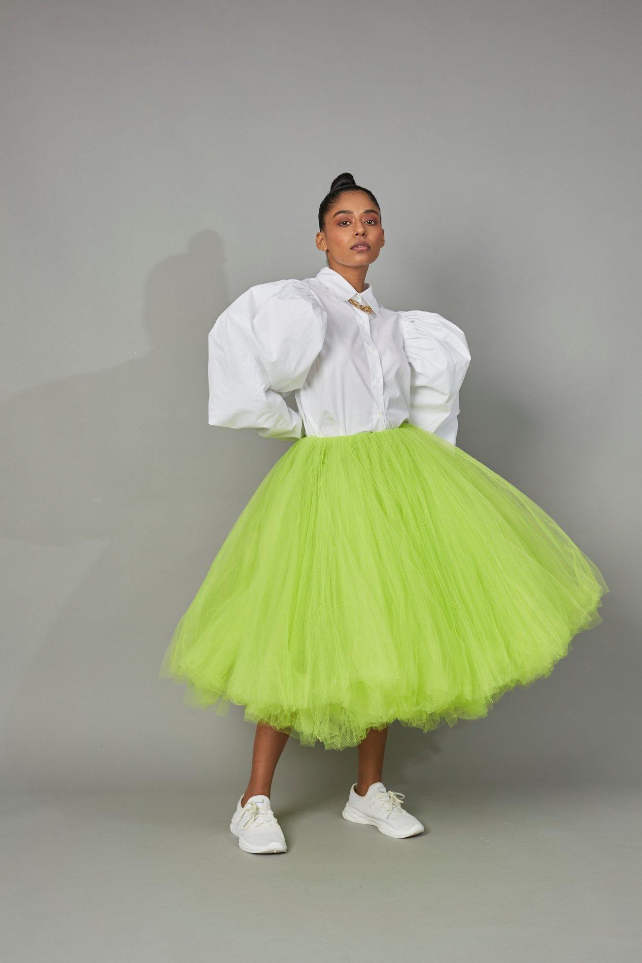 BOTTLE BRUSH TULLE SKIRT - QUOD