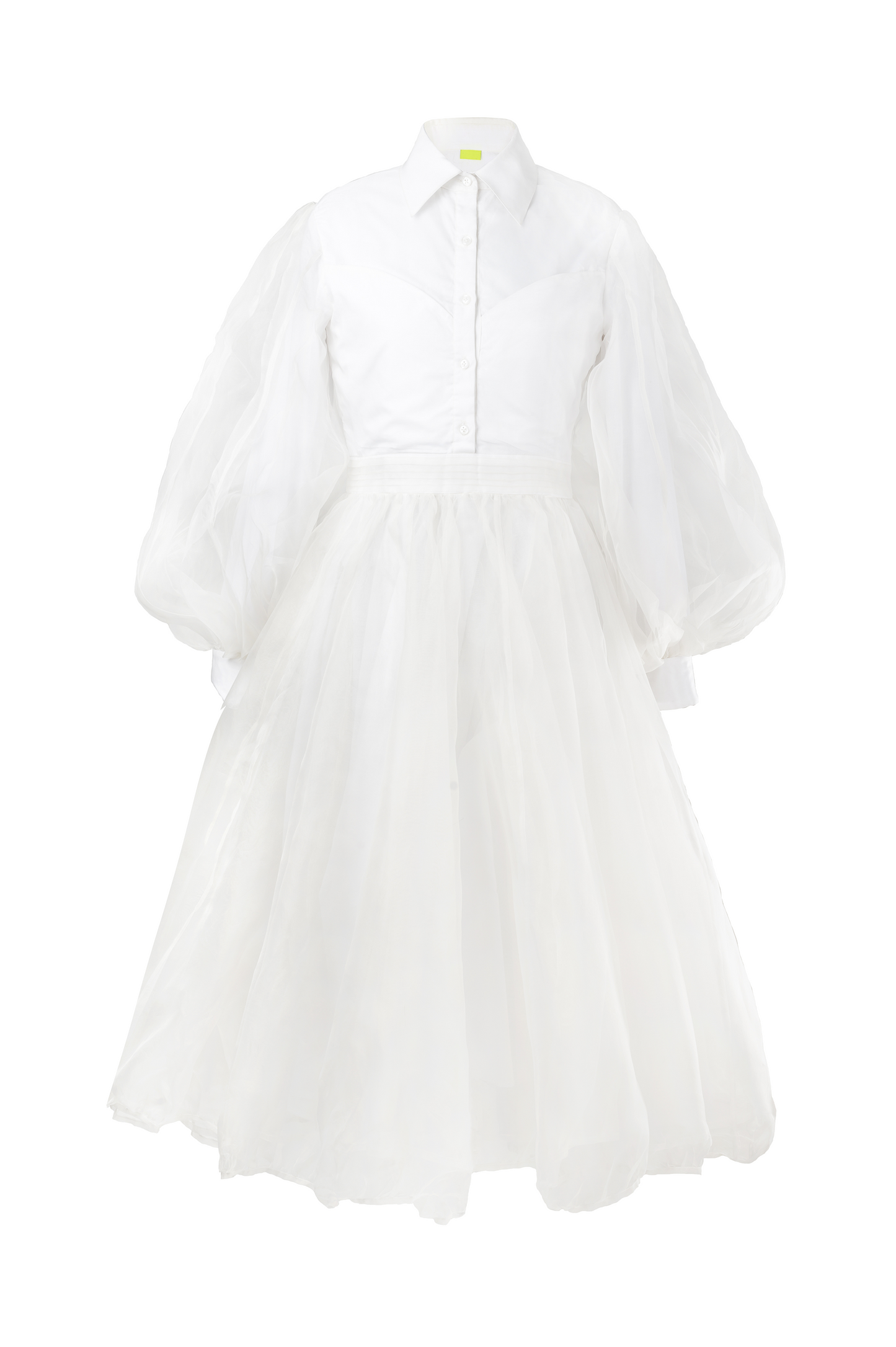 PARACHUTE DRESS IVORY